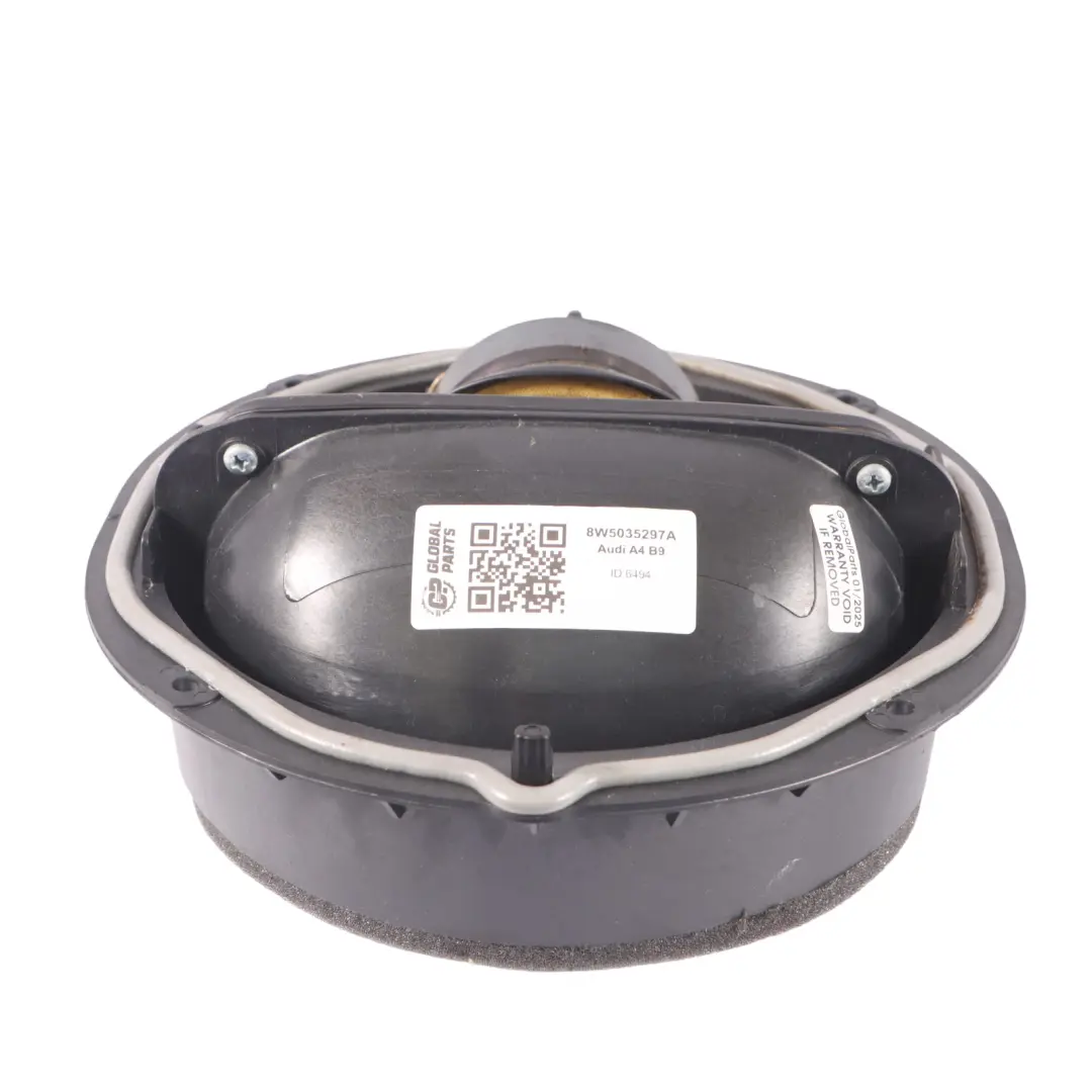 Puerta Delantera Sub Altavoz Izquierdo Derecho Altavoz para Audi A4 B9 con número de pieza 8W5035297A Audi A4 B9 Puerta Delantera Sub Altavoz Izquierdo Derecho Altavoz - SKU 8W5035297A - Número de pieza 8W5035297A