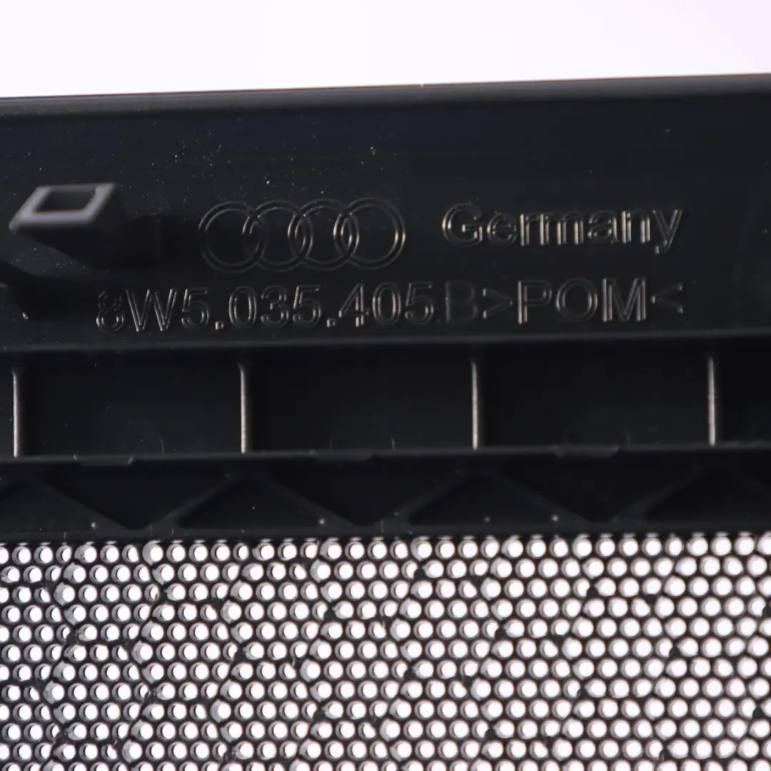 Audi A4 B9 Hintere Hutablage Zierleiste Kühlergrill Abdeckung - SKU 8W5035405B - Teilenummer 8W5035405B