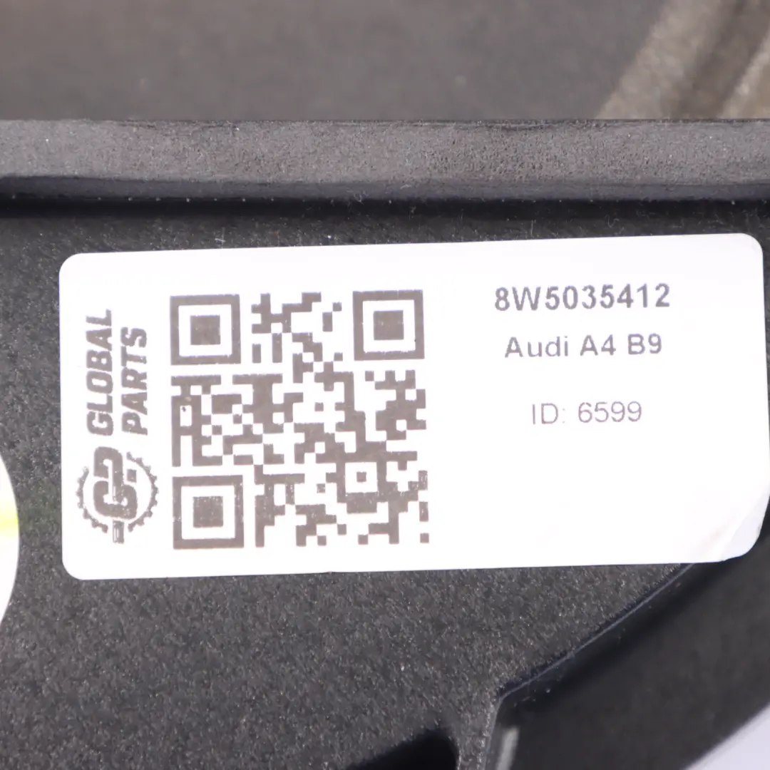 Subwoofer Rear Centre Speaker Hi-Fi to Audi A4 B9 with Part number 8W5035412 Audi A4 B9 Subwoofer Rear Centre Speaker Hi-Fi - SKU 8W5035412 - Part number 8W5035412