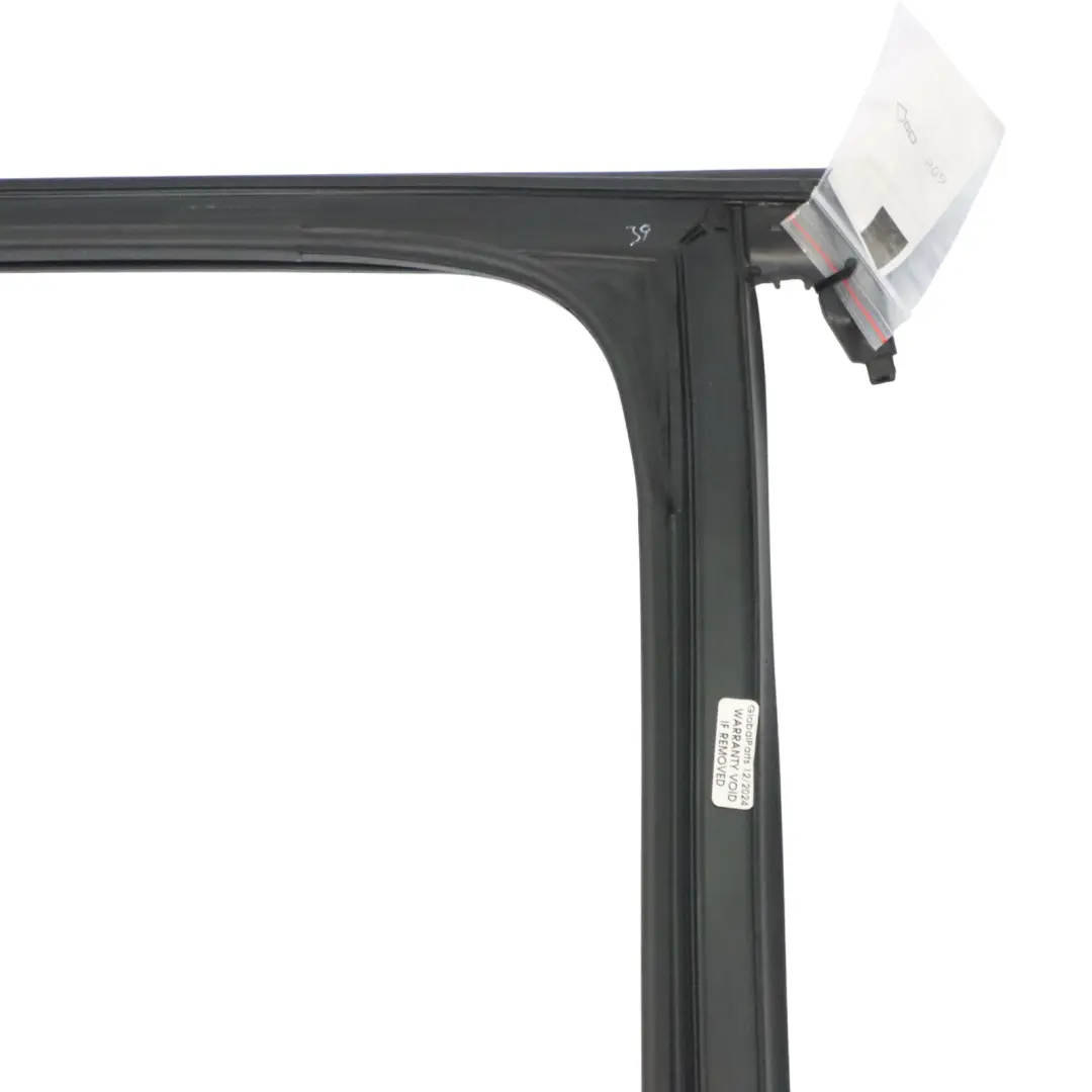 Audi A4 B9 Window Frame Rear Door Left N/S Cover Trim Seal Guide - SKU 8W5839431C - Part number 8W5839431C
