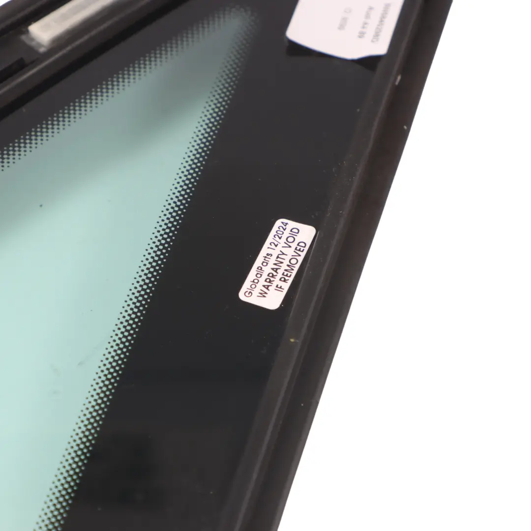 cuarto trasero lateral ventana vidrio derecho AS2 para Audi A4 B9 con número de pieza 8W5845298D Audi A4 B9 cuarto trasero lateral ventana vidrio derecho AS2 - SKU 8W5845298D - Número de pieza 8W5845298D