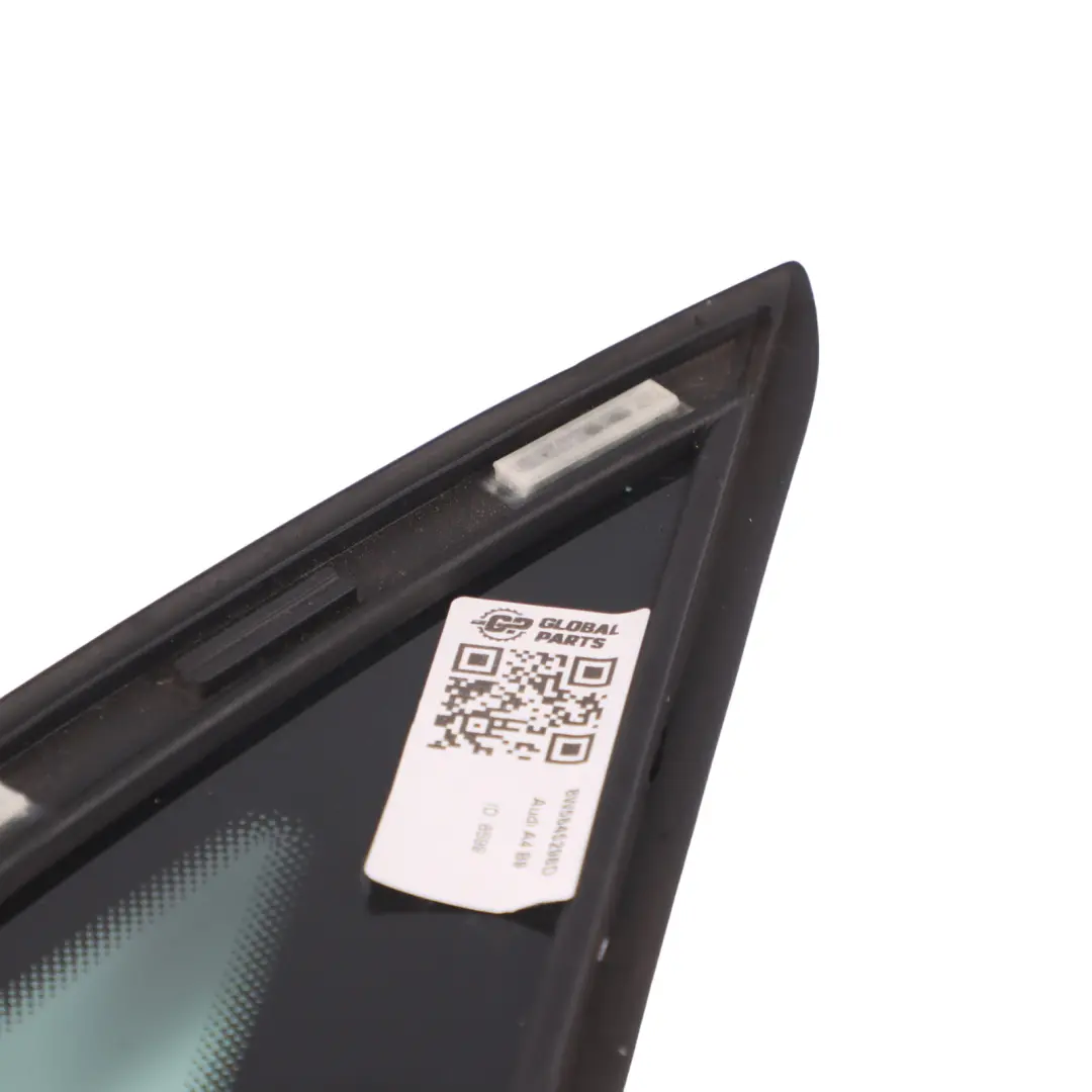 Quarter Triangle Side Window Glass Right O/S AS2 to Audi A4 B9 Rear with Part number 8W5845298D Audi A4 B9 Rear Quarter Triangle Side Window Glass Right O/S AS2 - SKU 8W5845298D - Part number 8W5845298D