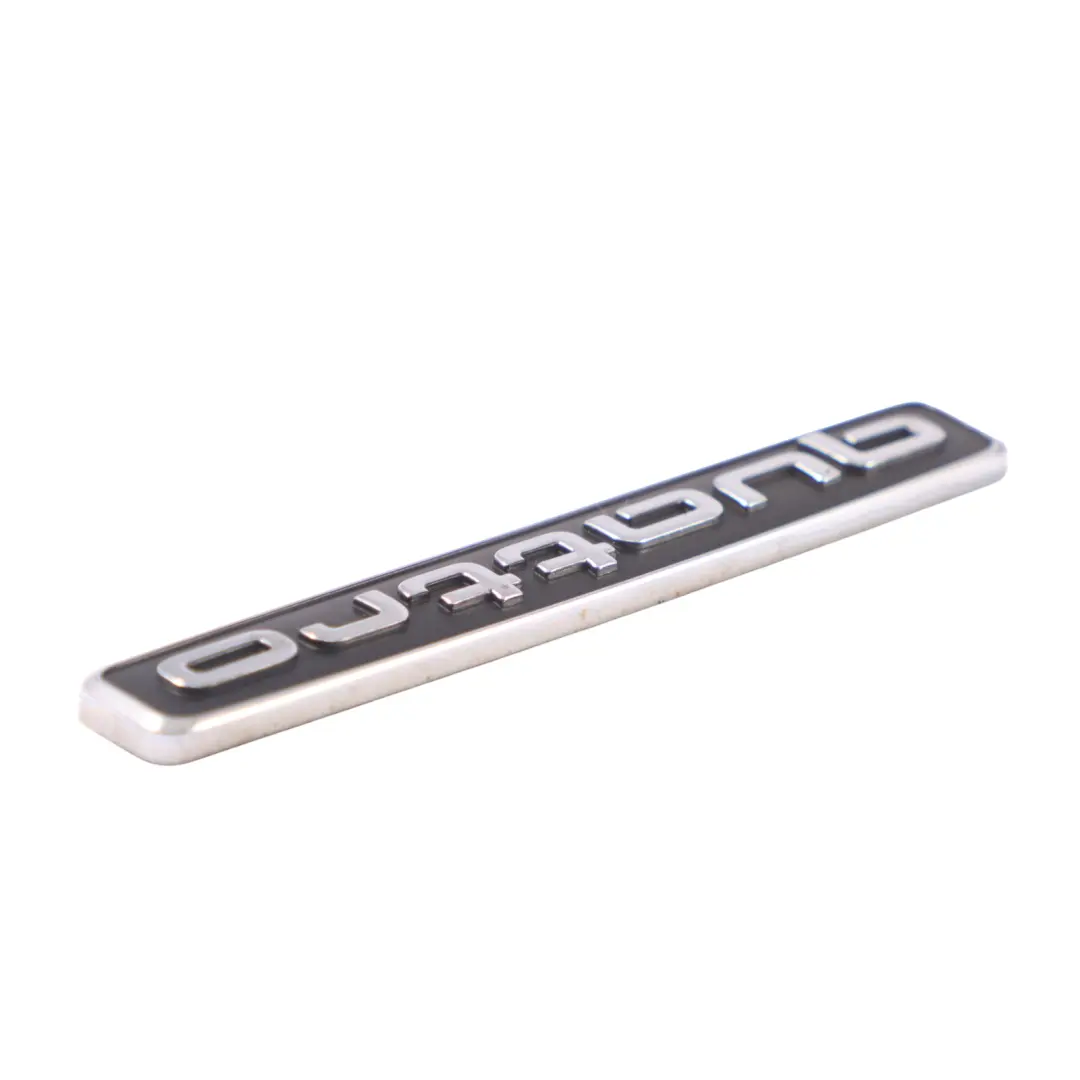Audi A4 B9 Rear Bootlid Badge Trunk Emblem Lettering Quattro Chrome - SKU 8W5853737 - Numéro de pièce 8W5853737