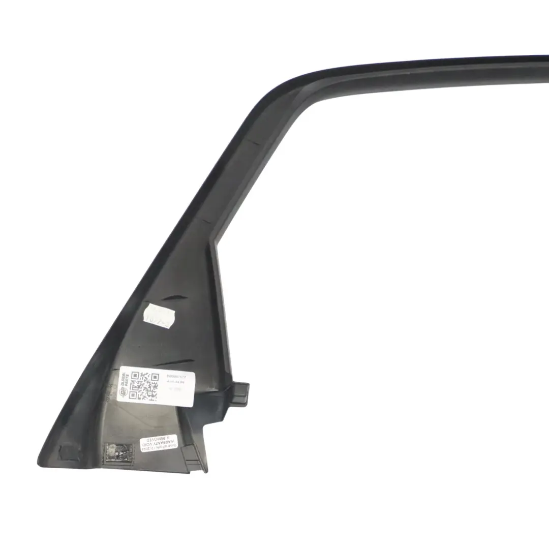 Audi A4 B9 Inner Window Frame Rear Door Right O/S Trim Seal Guide - SKU 8W5867672 - Part number 8W5867672