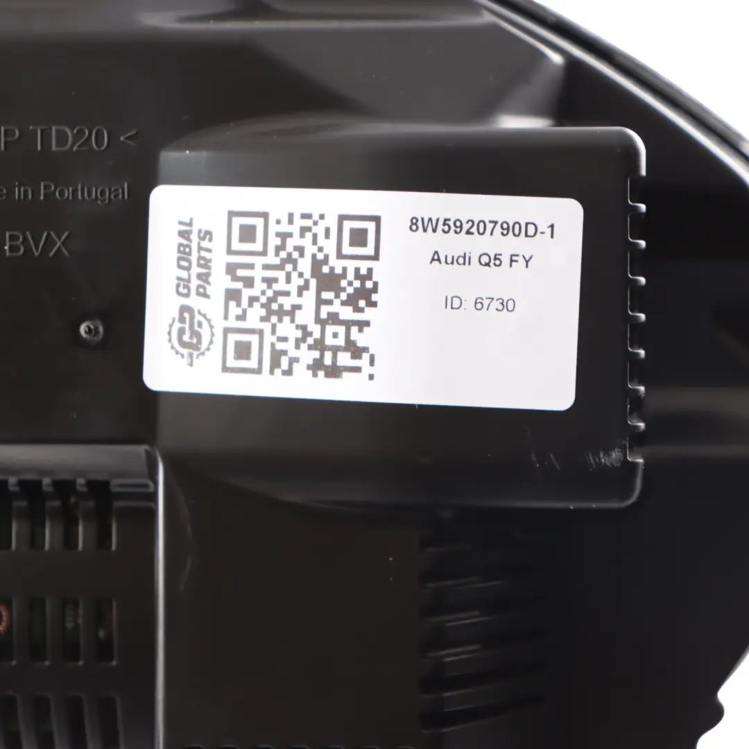 Audi Q5 SQ5 Digital Speedometer Cluster Clocks Automatic Petrol - SKU 8W5920790D-1 - Part number 8W5920790D