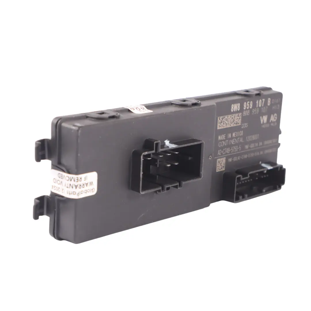 Audi Q5 FY Rear Boot Trunk Lid Tailgate Control Unit Module ECU - SKU 8W8959107B - Part number 8W8959107B