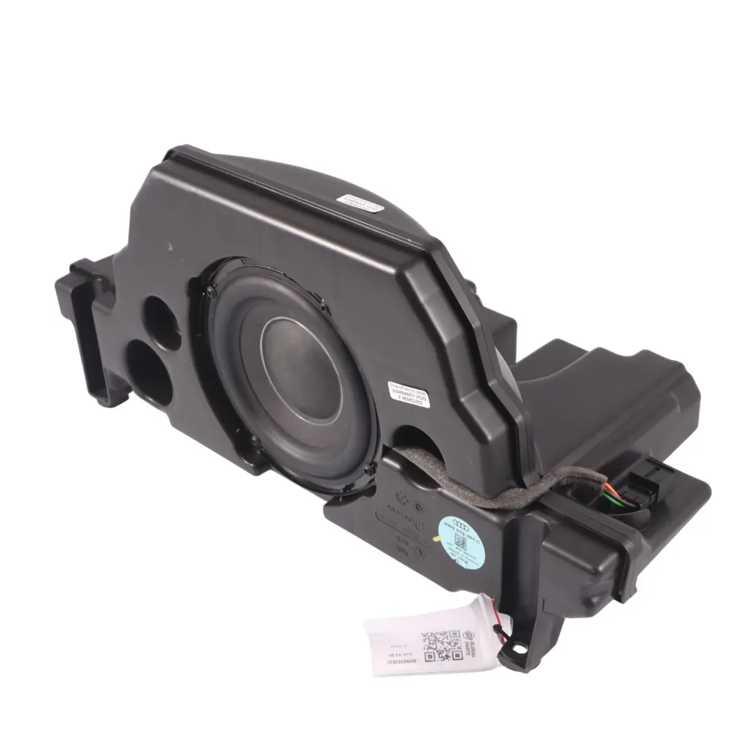 Centre Subwoofer Loud Speaker Bass to Audi A4 B9 Rear with Part number 8W9035382C Audi A4 B9 Rear Centre Subwoofer Loud Speaker Bass - SKU 8W9035382C - Part number 8W9035382C