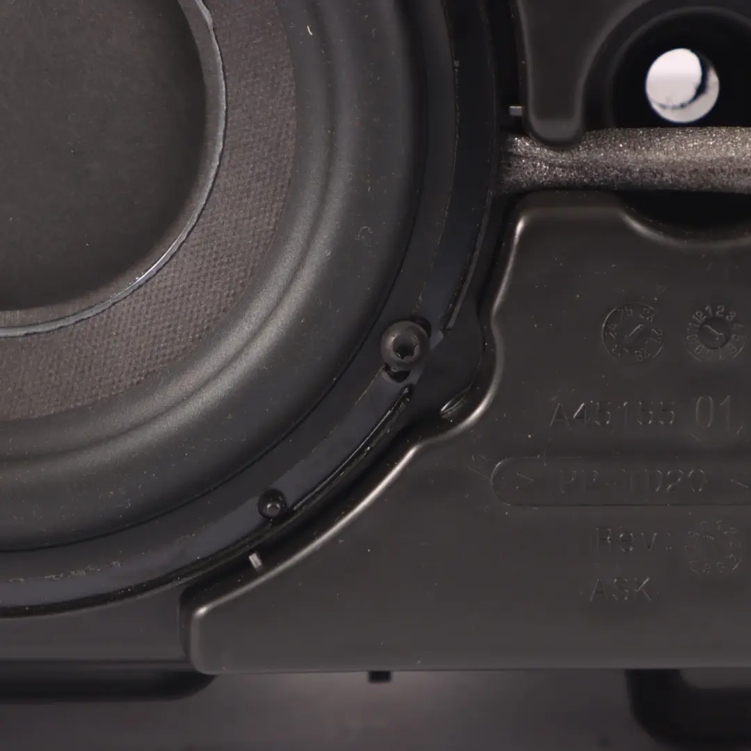 Centre Subwoofer Loud Speaker Bass to Audi A4 B9 Rear with Part number 8W9035382C Audi A4 B9 Rear Centre Subwoofer Loud Speaker Bass - SKU 8W9035382C - Part number 8W9035382C