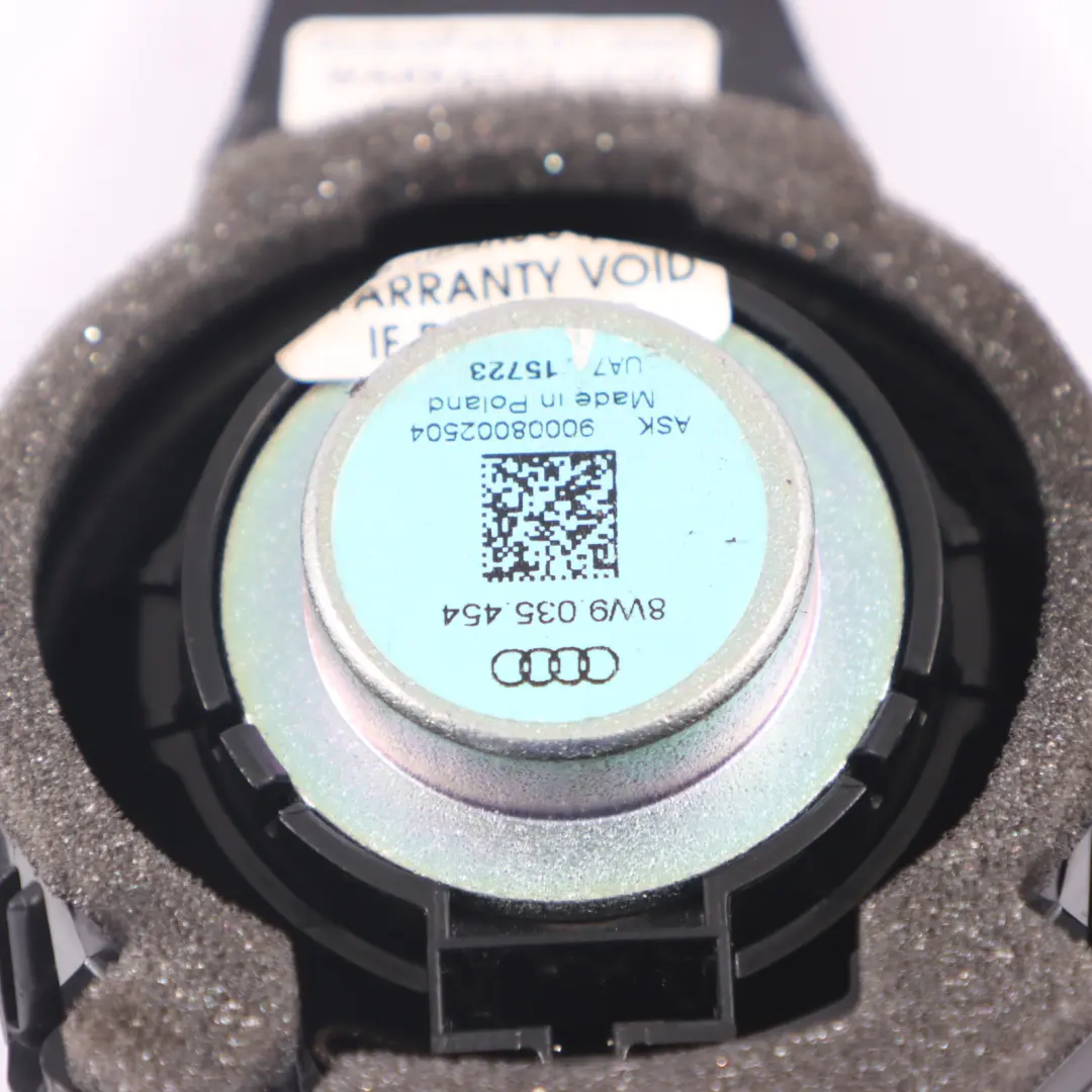 Subwoofer Speaker Rear Left Right N/O/S Boot Trunk Audio to Audi A4 B9 with Part number 8W9035454 Audi A4 B9 Subwoofer Speaker Rear Left Right N/O/S Boot Trunk Audio - SKU 8W9035454 - Part number 8W9035454