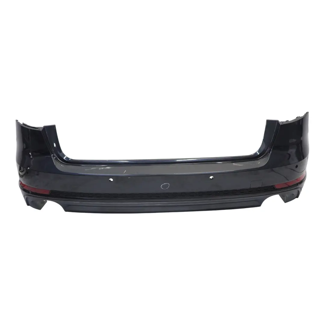 Bumper Trim Panel Covering Moonlight Blue Metallic - X5R to Audi A4 B9 Rear with Part number 8W9807067D-MOB Audi A4 B9 Rear Bumper Trim Panel Covering Moonlight Blue Metallic - X5R - SKU 8W9807067D-MOB - Part number 8W9807067D-MOB