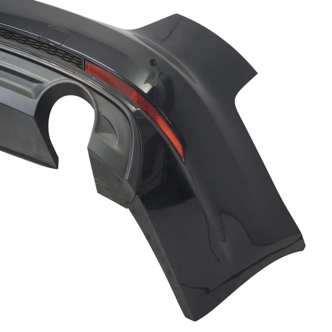 Bumper Trim Panel Covering Moonlight Blue Metallic - X5R to Audi A4 B9 Rear with Part number 8W9807067D-MOB Audi A4 B9 Rear Bumper Trim Panel Covering Moonlight Blue Metallic - X5R - SKU 8W9807067D-MOB - Part number 8W9807067D-MOB