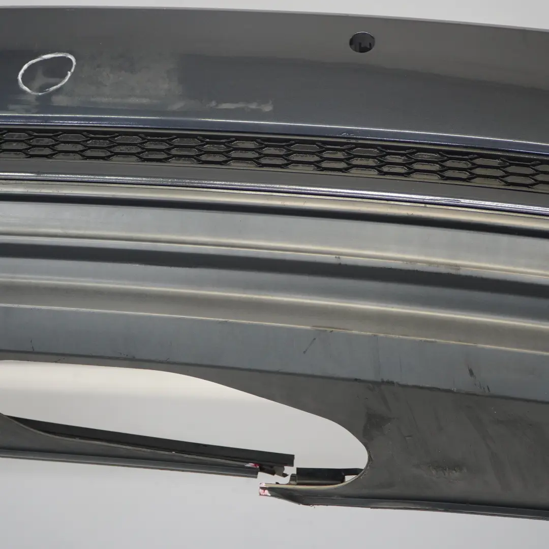 Audi A4 B9 Rear Bumper Trim Panel Covering Moonlight Blue Metallic - X5R - SKU 8W9807067D-MOB - Part number 8W9807067D-MOB