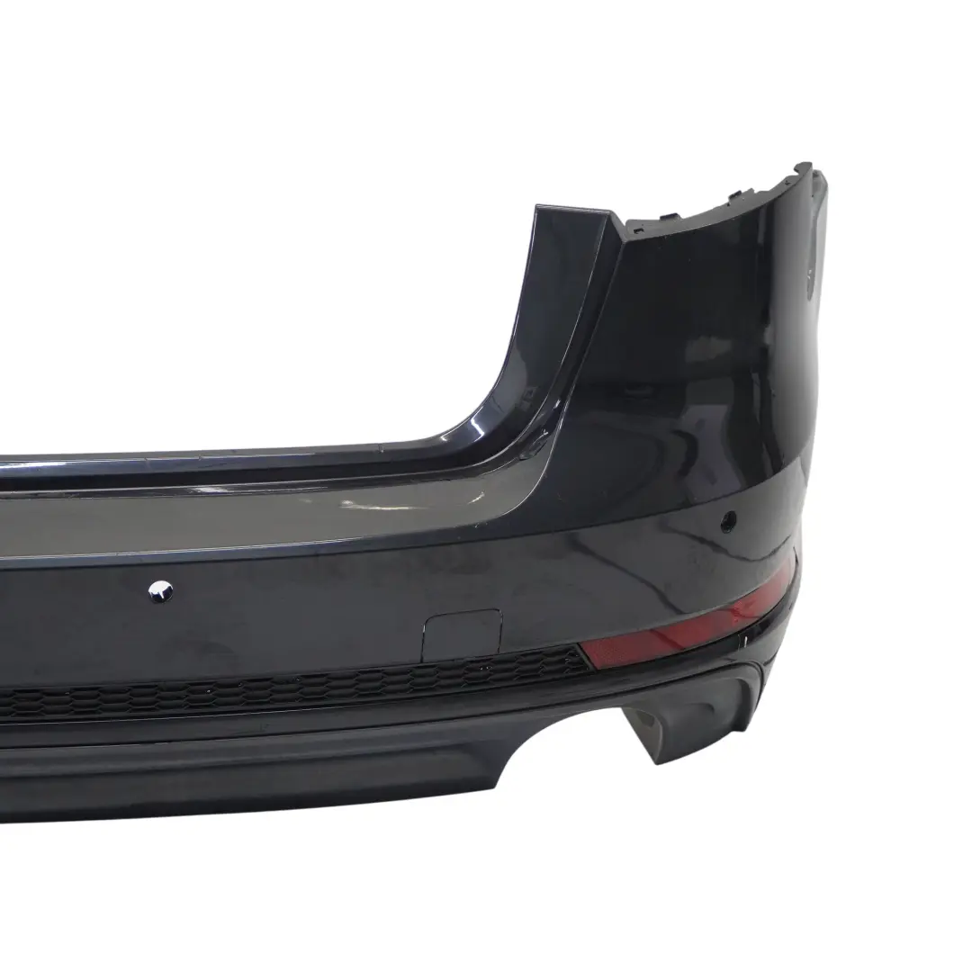 Bumper Trim Panel Covering Moonlight Blue Metallic - X5R to Audi A4 B9 Rear with Part number 8W9807067D-MOB Audi A4 B9 Rear Bumper Trim Panel Covering Moonlight Blue Metallic - X5R - SKU 8W9807067D-MOB - Part number 8W9807067D-MOB