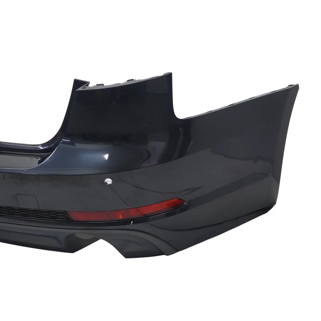 Audi A4 B9 Rear Bumper Trim Panel Covering Moonlight Blue Metallic - X5R - SKU 8W9807067D-MOB - Part number 8W9807067D-MOB