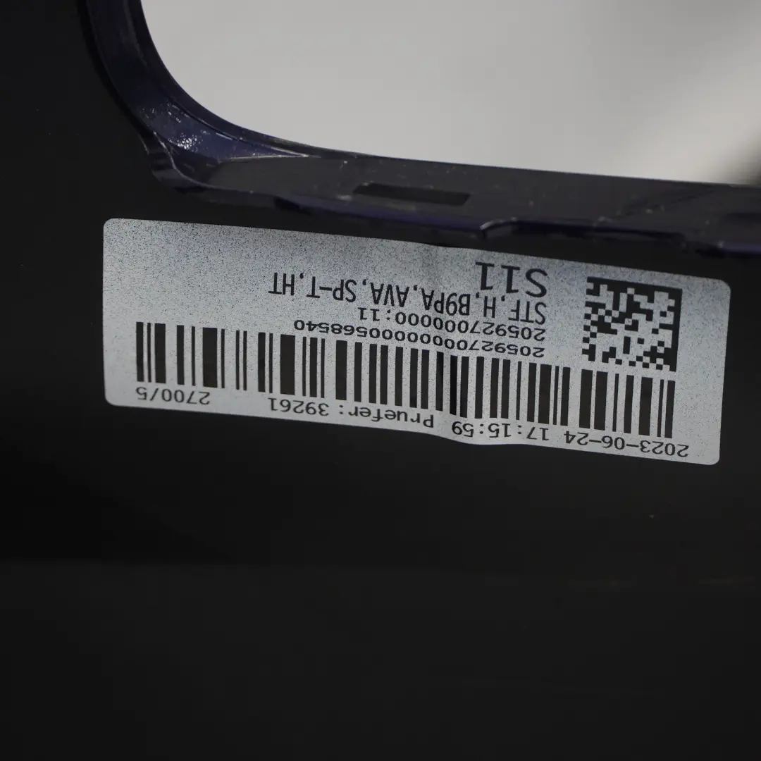 Zderzak Tylny Navarra Blue Niebieski Metalik - H5X do Audi A4 B9 Kombi o numerze 8W9807067Q Audi A4 B9 Kombi Zderzak Tylny Navarra Blue Niebieski Metalik - H5X - SKU 8W9807067Q-NAB - Numer Części 8W9807067Q