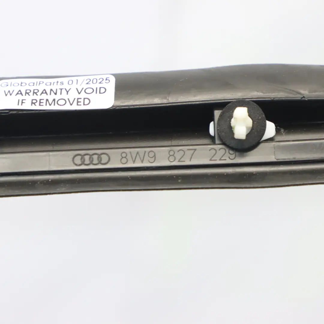 Audi A4 B9 Boot Trunk Lid Tailgate Rear Roof Frame Mounting Strip - SKU 8W9827229 - Part number 8W9827229