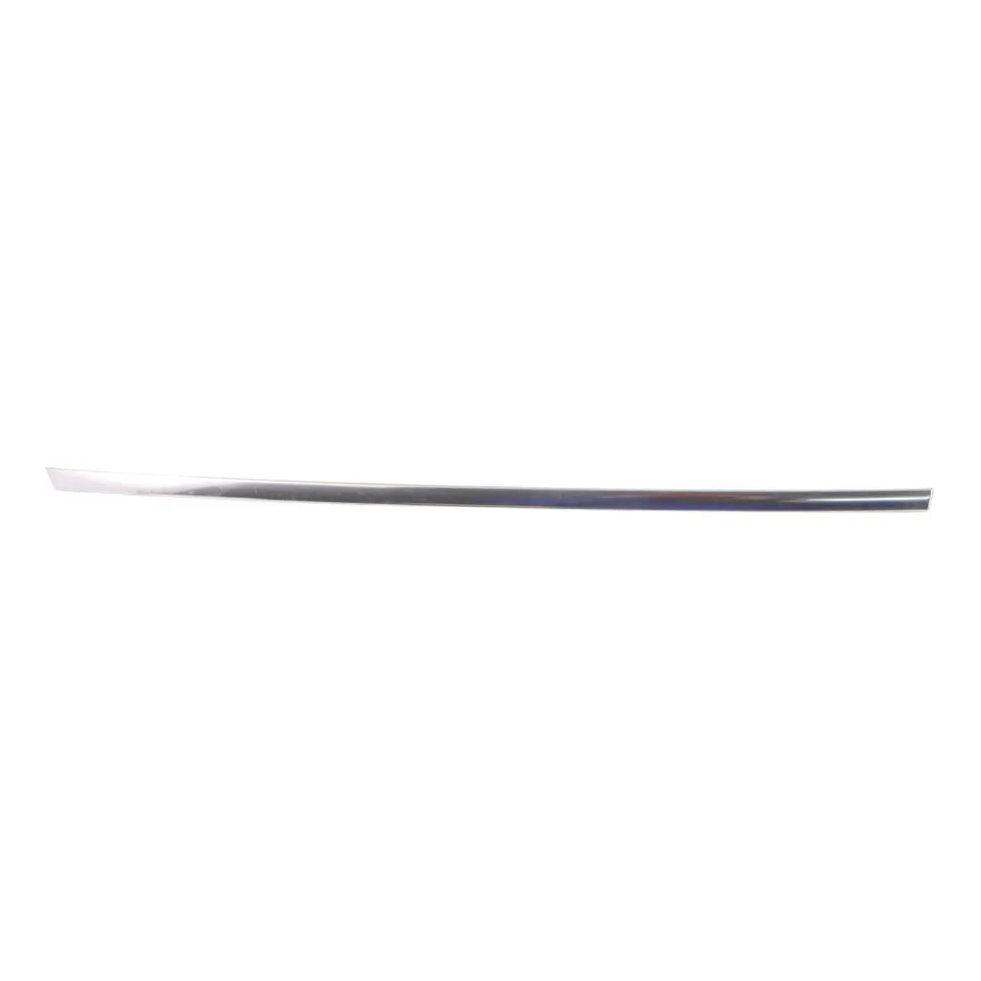 Audi A4 B9 Door Weatherstrip Outer Rear Left Window Strip Chrome - SKU 8W9839643 - Part number 8W9839643