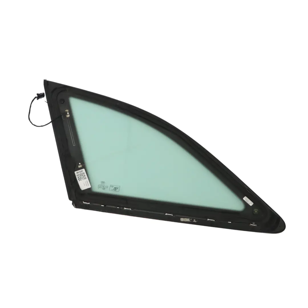 Quarter Triangle Window Glass Rear Right O/S AS2 to Audi A4 B9 with Part number 8W9845298P Audi A4 B9 Quarter Triangle Window Glass Rear Right O/S AS2 - SKU 8W9845298P - Part number 8W9845298P