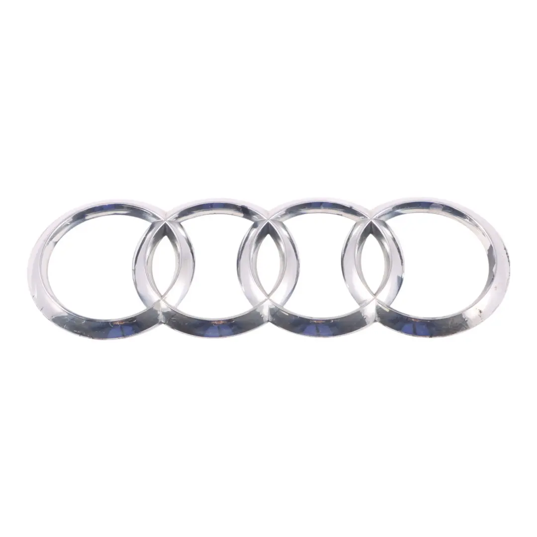 Boot Lid Emblem Logo Badge Chrome Audi Rings to Audi A4 B9 Rear with Part number 8W9853742 Audi A4 B9 Rear Boot Lid Emblem Logo Badge Chrome Audi Rings - SKU 8W9853742 - Part number 8W9853742