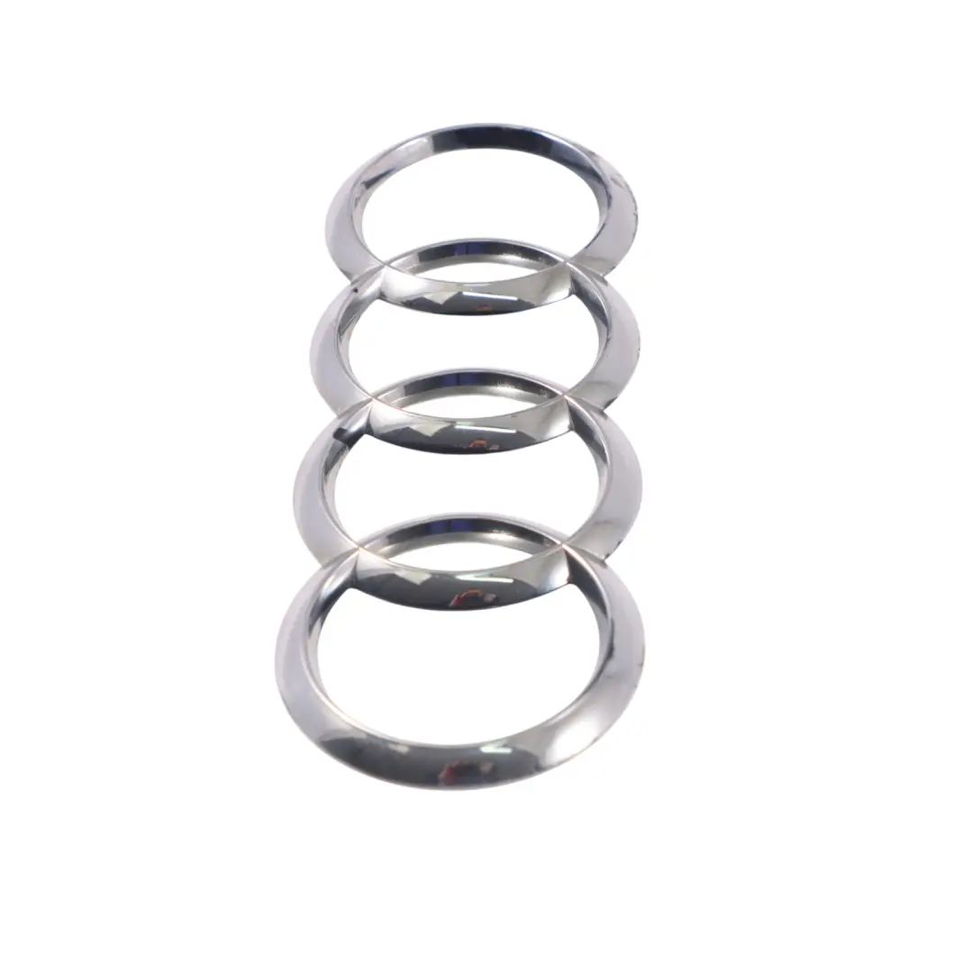 Audi A4 B9 Tapa trasera Emblema Logo Insignia Cromo Audi Anillos - SKU 8W9853742 - Número de pieza 8W9853742