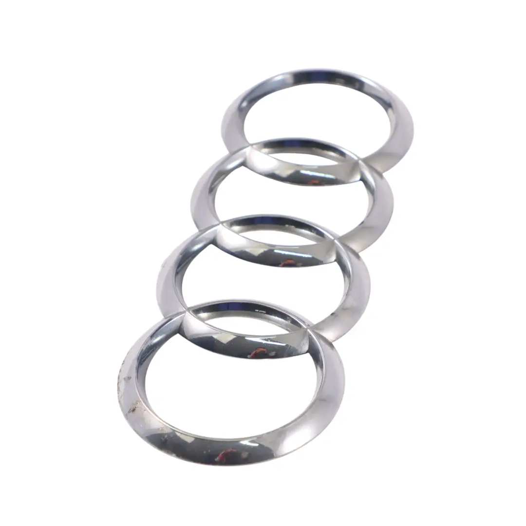 Audi A4 B9 Tapa trasera Emblema Logo Insignia Cromo Audi Anillos - SKU 8W9853742 - Número de pieza 8W9853742
