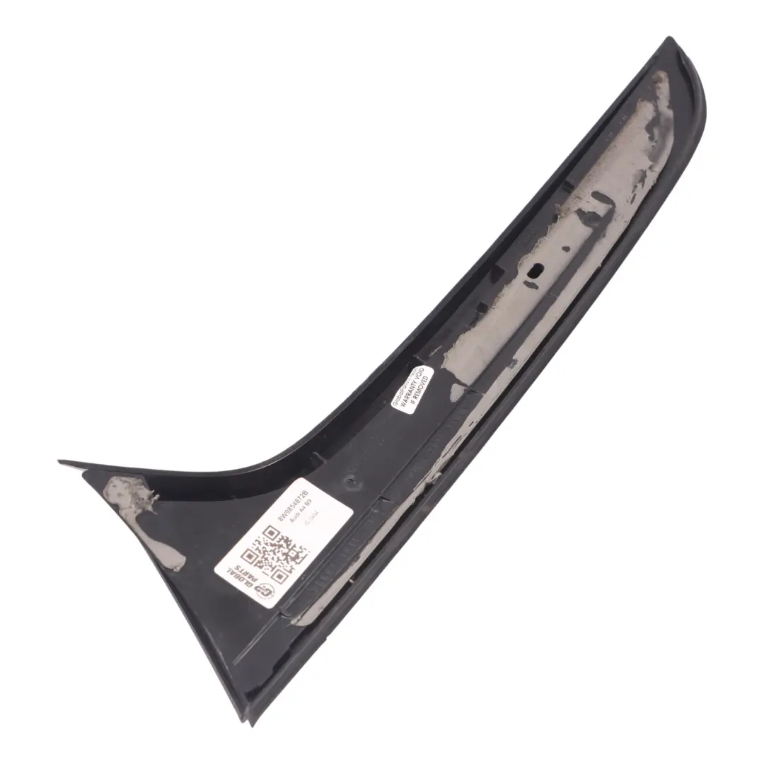Trunk Latch Trim Spoiler Panel Tray Right O/S Audi A4 B9 Rear - SKU 8W9854872B - Part number 8W9854872B