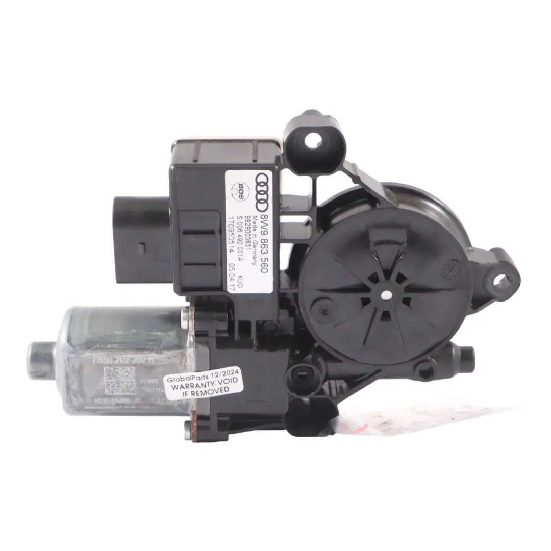 Audi A4 B9 Trunk Lid Tailgate Servo Lock Drive Motor Unit - SKU 8W9863560 - Part number 8W9863560