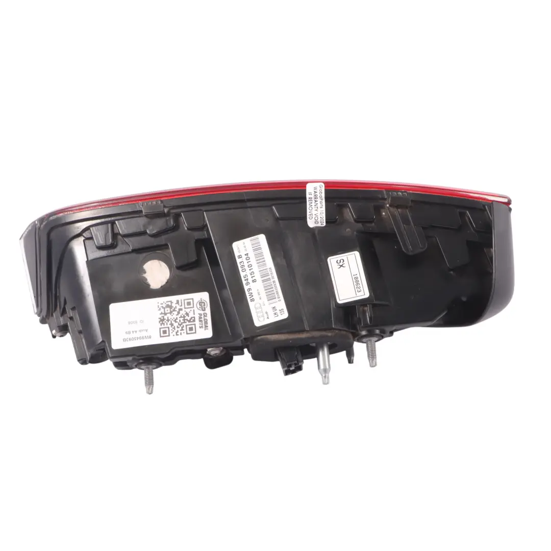 Audi A4 B9 Luz Trasera Izquierda Tapa Maletero Tailgate - SKU 8W9945093B - Número de pieza 8W9945093B