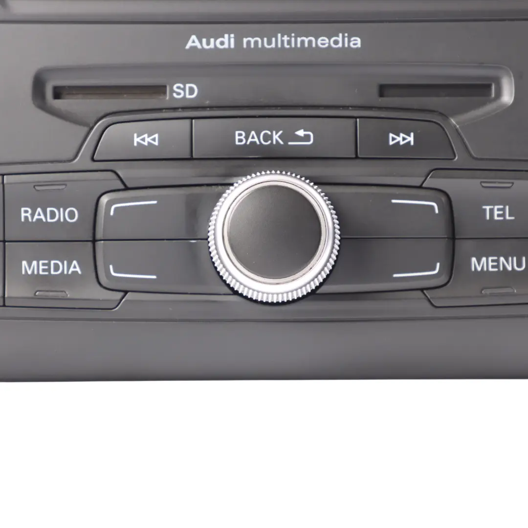 Audi A1 8X Multimedia Radio Reproductor De CD Navegación Unidad Principal - SKU 8X0035183F - Número de pieza 8X0035183F