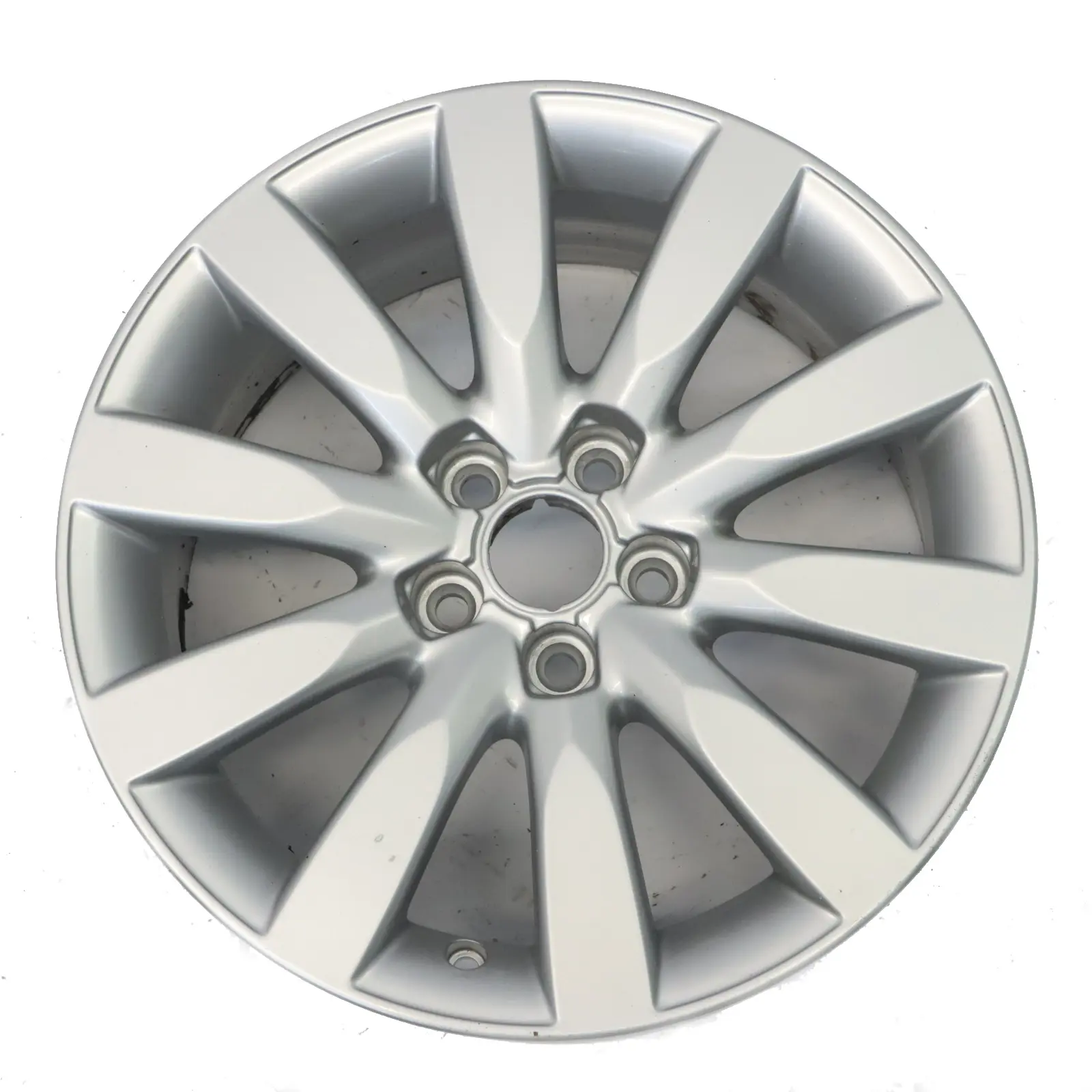 Audi A1 8X Argento Cerchio in lega 16" 7J ET34 10 Raggi 8X0601025BB