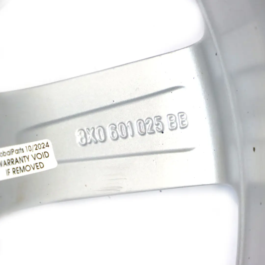 Alloy Wheel Rim 16" 7J ET34 10 Spoke to Audi A1 8X Silver with Part number 8X0601025BB Audi A1 8X Silver Alloy Wheel Rim 16" 7J ET34 10 Spoke - SKU 8X0601025BB-1 - Part number 8X0601025BB