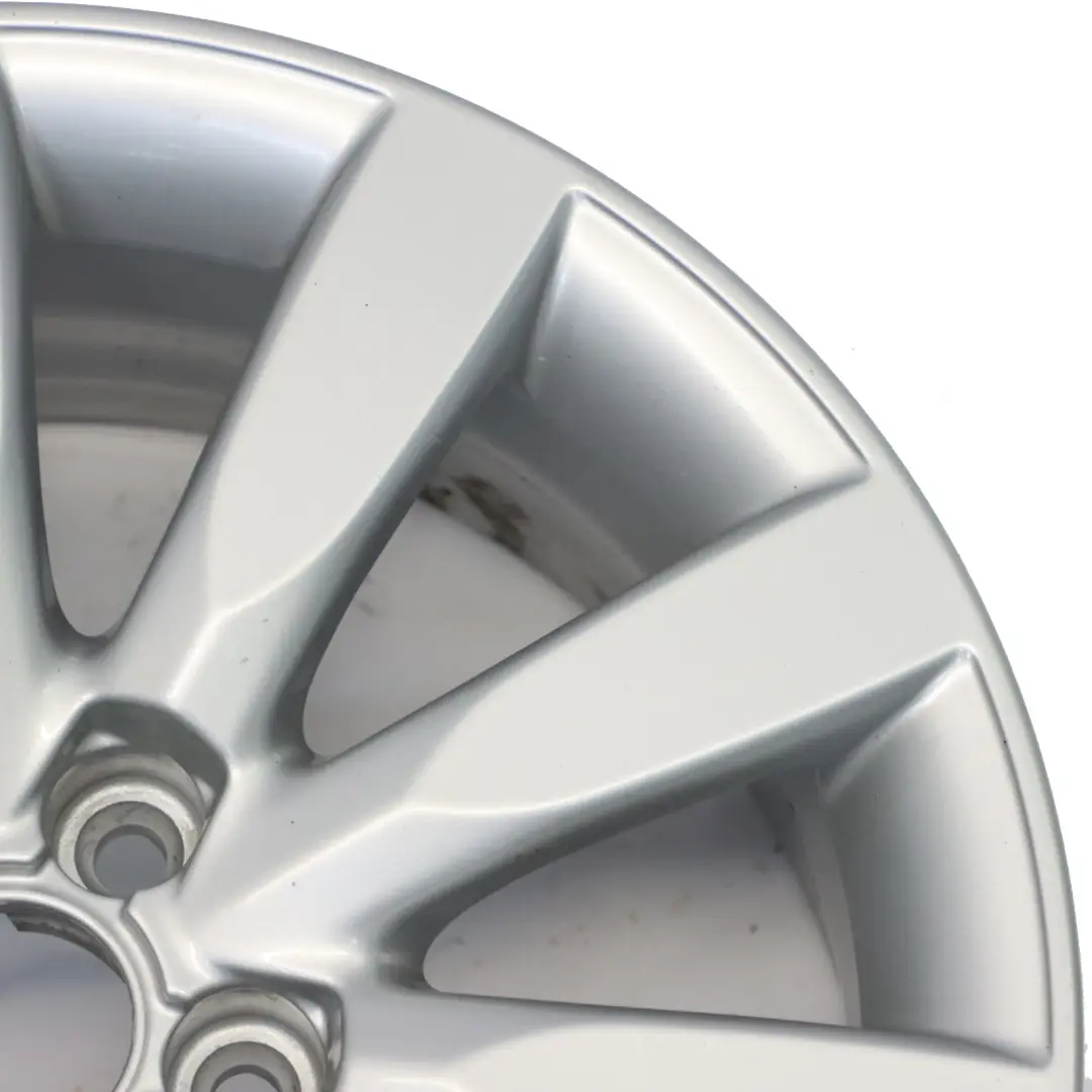 Audi A1 8X Jante en alliage argenté 16" 7J ET34 10 10 rayons - SKU 8X0601025BB-1 - Numéro de pièce 8X0601025BB