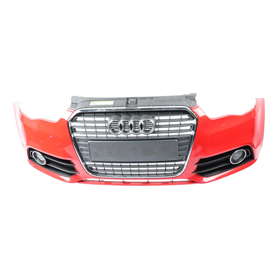 Front Bumper Misano Red Pearl - Z3M to Audi A1 8X with Part number 8X0807065 Audi A1 8X Front Bumper Misano Red Pearl - Z3M - SKU 8X0807065-MRE - Part number 8X0807065