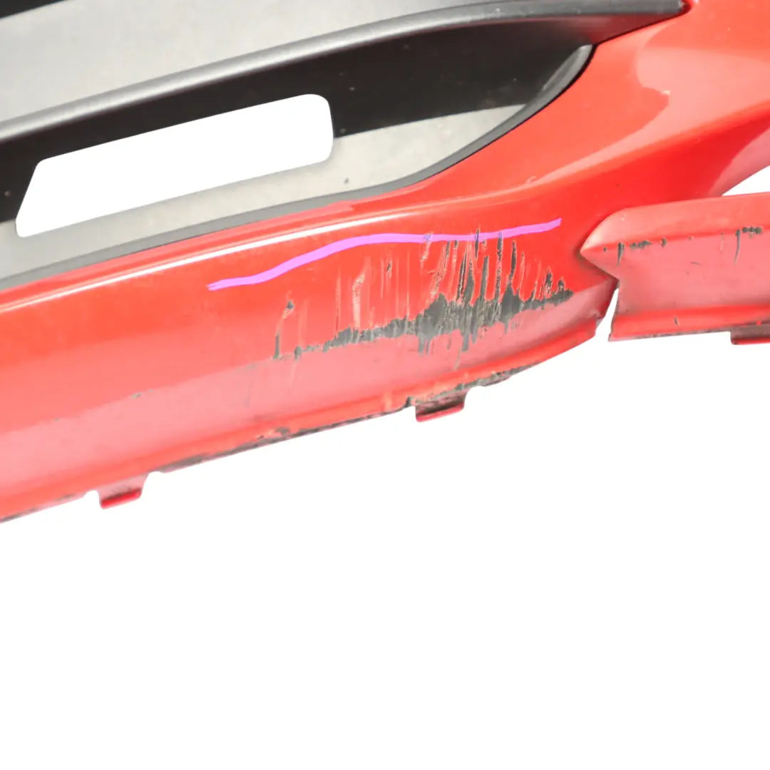 Front Bumper Misano Red Pearl - Z3M to Audi A1 8X with Part number 8X0807065 Audi A1 8X Front Bumper Misano Red Pearl - Z3M - SKU 8X0807065-MRE - Part number 8X0807065