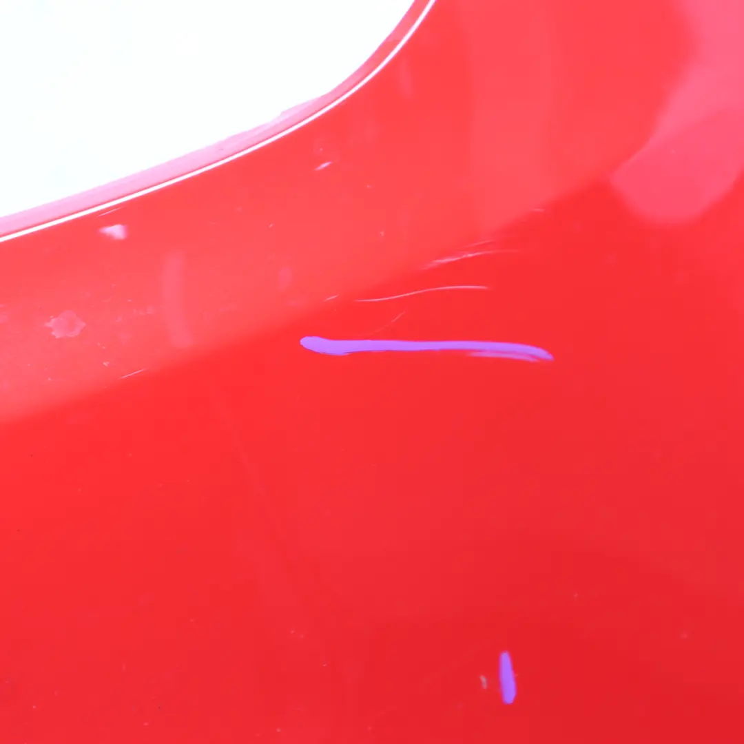 Audi A1 8X Front Bumper Misano Red Pearl - Z3M - SKU 8X0807065-MRE - Part number 8X0807065