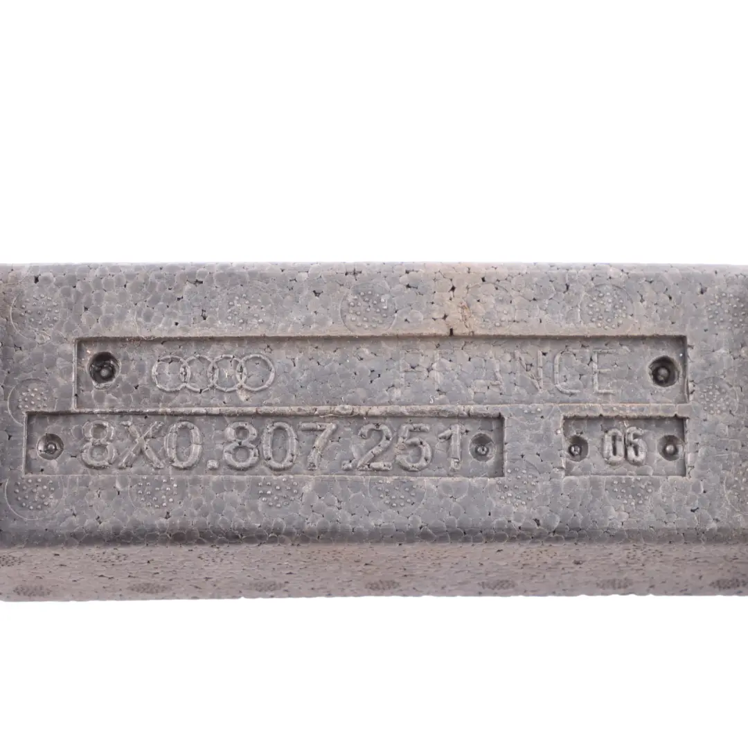 Audi A1 8X Front Bumper Foam Reinforcer - SKU 8X0807251 - Part number 8X0807251