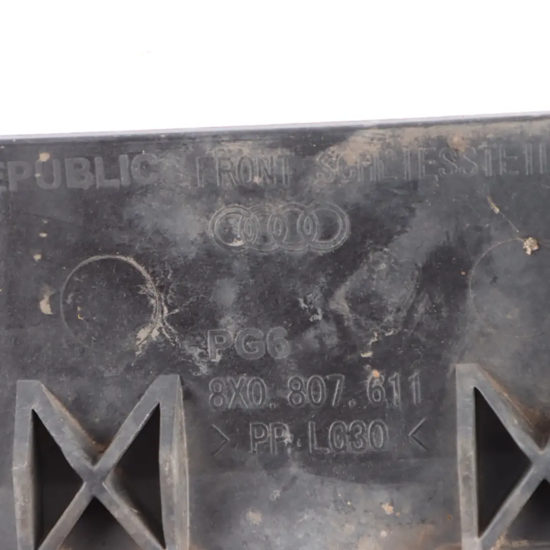 Front Bumper Underbody Plate Cover Underfloor Panel to Audi A1 8X with Part number 8X0807611 Audi A1 8X Front Bumper Underbody Plate Cover Underfloor Panel - SKU 8X0807611 - Part number 8X0807611