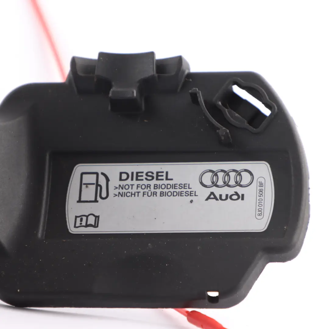 Audi A1 8X Tapa llenado combustible montaje depósito combustible - SKU 8X0809906D - Número de pieza 8X0809906D