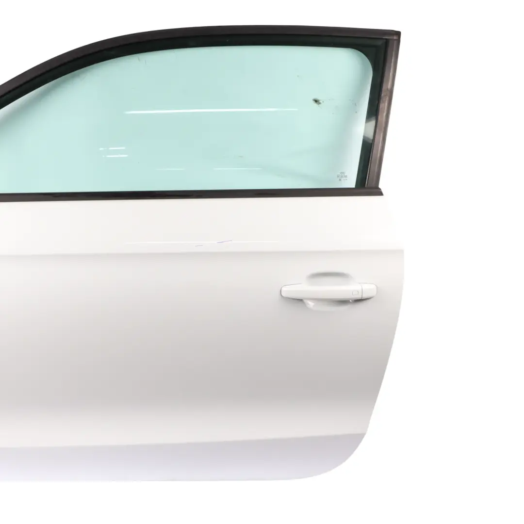 Door Front Left N/S Covering Panel Glacier White Pearl - S9R to Audi A1 8X with Part number 8X0821105A-MGW Audi A1 8X Door Front Left N/S Covering Panel Glacier White Pearl - S9R - SKU 8X3831051B-MGW - Part number 8X0821105A-MGW