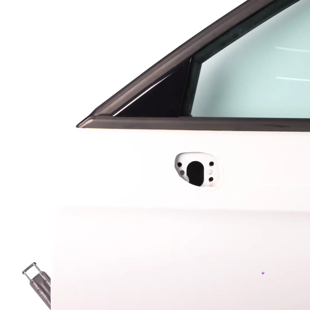 Door Front Left N/S Covering Panel Glacier White Pearl - S9R to Audi A1 8X with Part number 8X0821105A-MGW Audi A1 8X Door Front Left N/S Covering Panel Glacier White Pearl - S9R - SKU 8X3831051B-MGW - Part number 8X0821105A-MGW