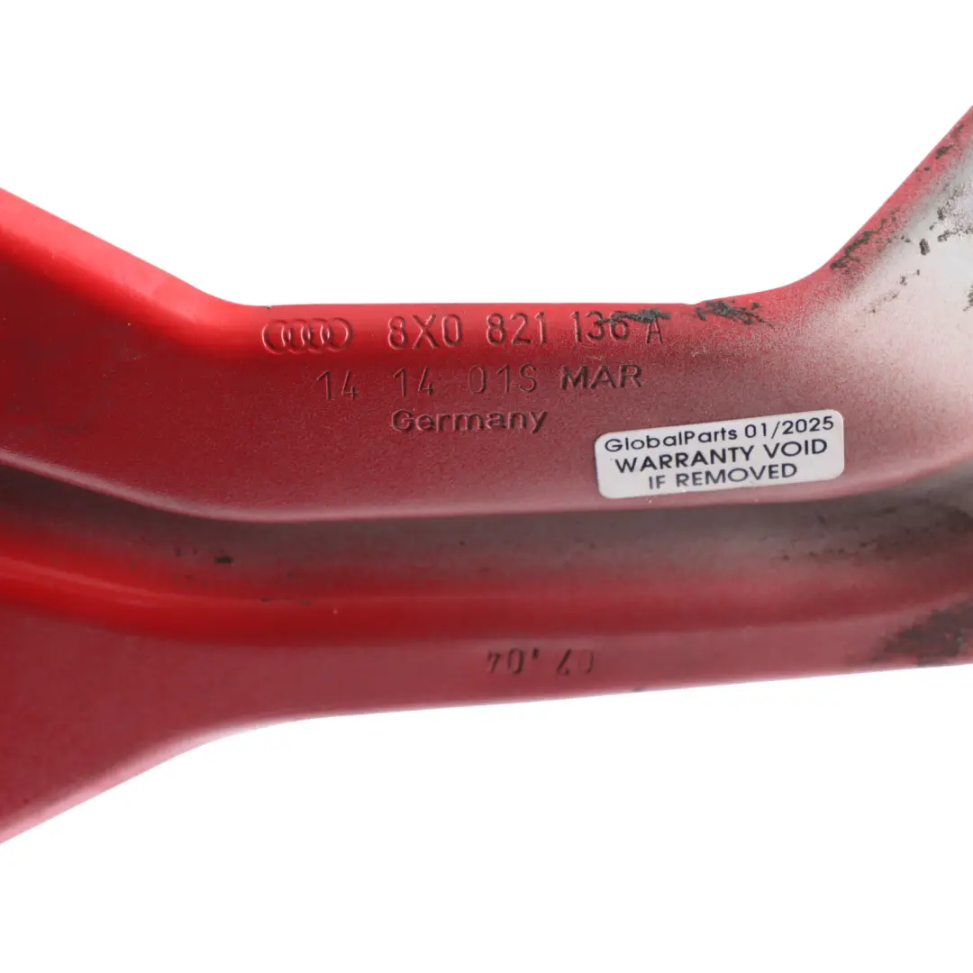 Audi A1 8X Wing Fender Mount Front Right O/S Bracket Misano Red Pearl - Z3M - SKU 8X0821136A - Part number 8X0821136A