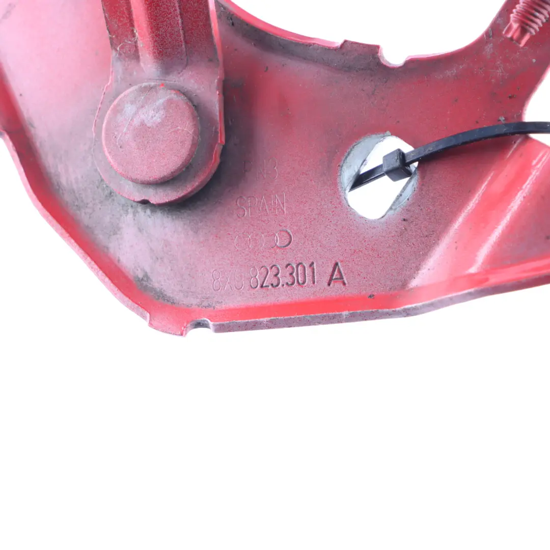 Bonnet Hood Hinge Left N/S Misano Red - Z3M 8X0823301A to Audi A1 8X with Part number 8X0823301A-MRE Audi A1 8X Bonnet Hood Hinge Left N/S Misano Red - Z3M 8X0823301A - SKU 8X0823301A-MRE - Part number 8X0823301A-MRE