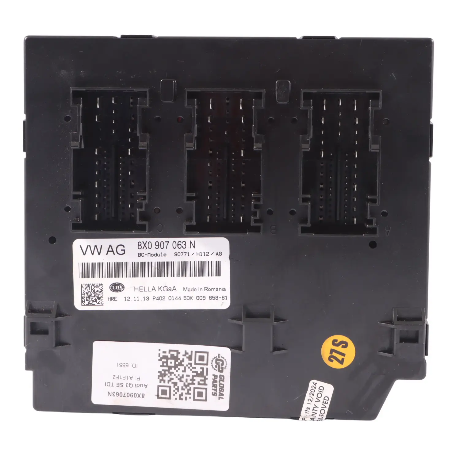 Audi Q3 8U A1 8X BCM Body Control Unit Module ECU 8X0907063N