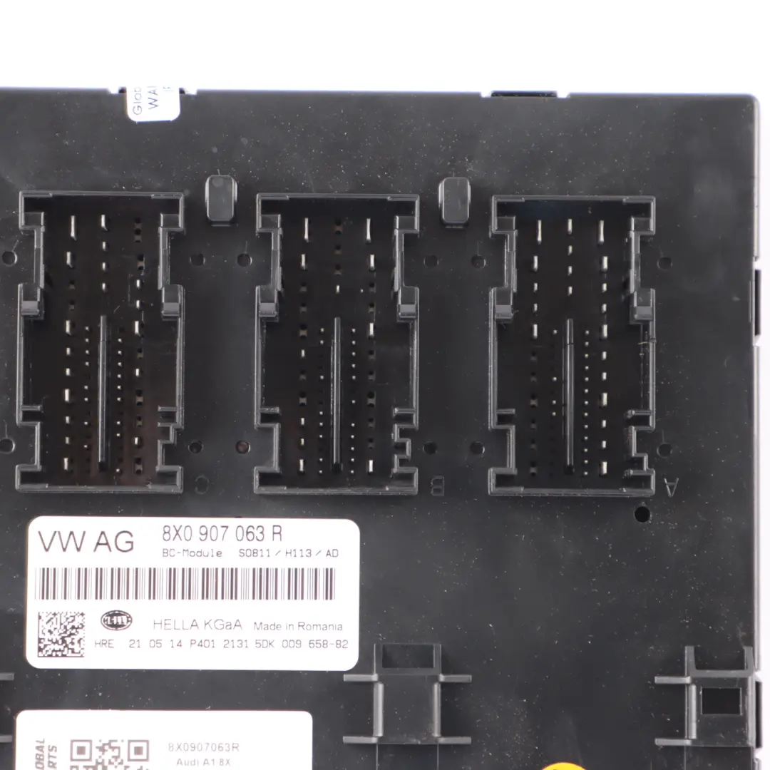 Centrale Gateway Module contrôle Alimentation relais ECU pour Audi A1 8X à propos du numéro de pièce 8X0907063R Audi A1 8X Centrale Gateway Module contrôle Alimentation relais ECU - SKU 8X0907063R - Numéro de pièce 8X0907063R