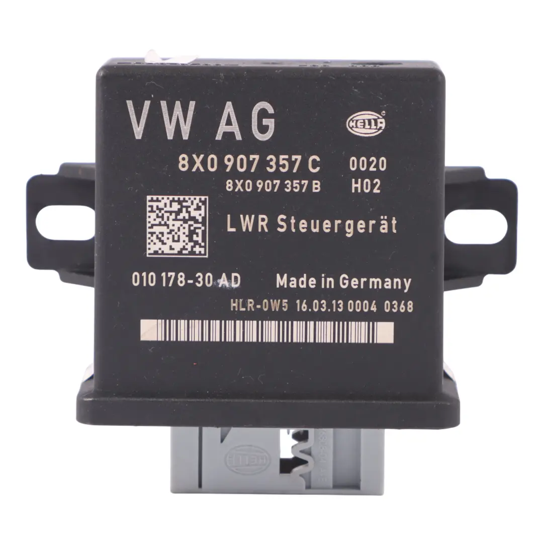 Scheinwerfer Lampe Reichweite Steuergerät Modul ECU für Audi TT 8J mit Teilenummer 8X0907357C Audi TT 8J Scheinwerfer Lampe Reichweite Steuergerät Modul ECU - SKU 8X0907357C - Teilenummer 8X0907357C