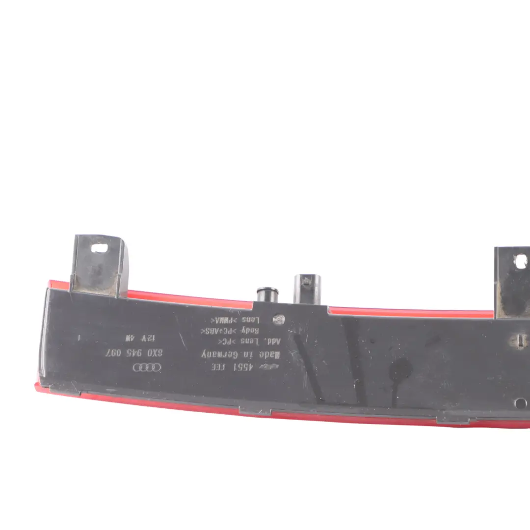 Audi A1 8X Rear High Level Third Brake Light Tailgate Lamp - SKU 8X0945097 - Part number 8X0945097