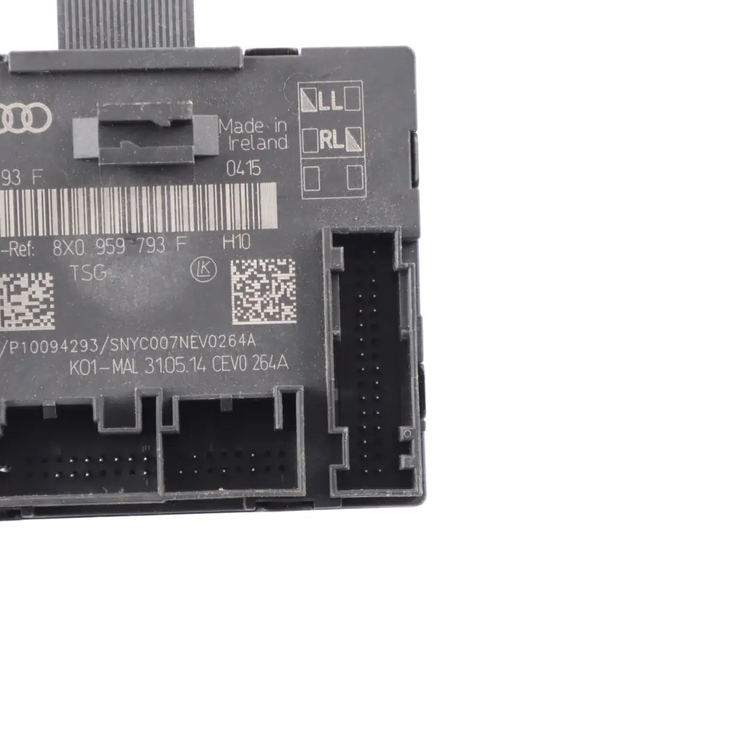 Modulo Porta Anteriore Controllo Lato Conducente Destro per Audi A1 8X con numero di parte 8X0959793F Audi A1 8X Modulo Porta Anteriore Controllo Lato Conducente Destro - SKU 8X0959793F - Numero di parte 8X0959793F