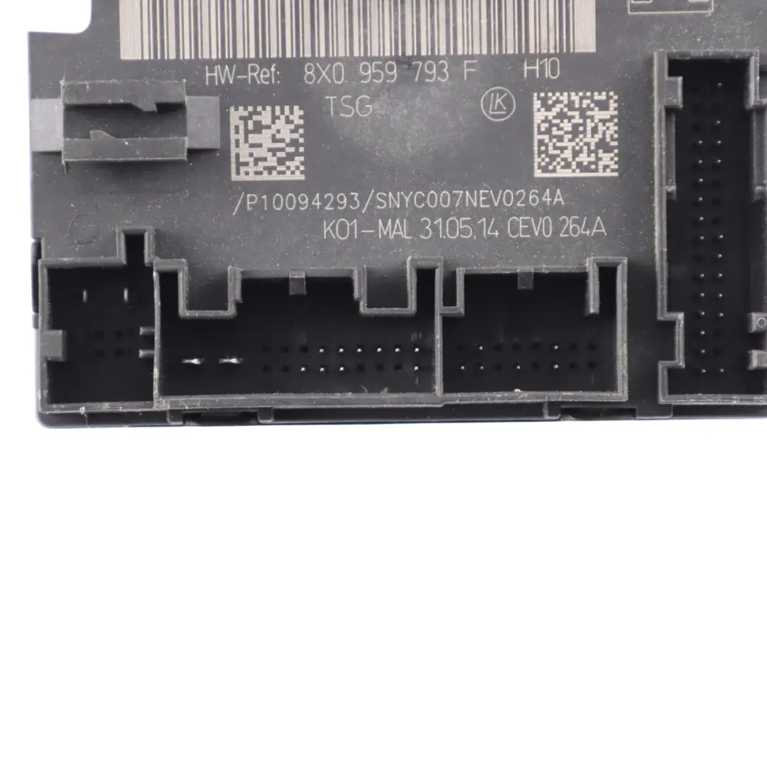 Front Door Module Unit Control Driver's Side Right O/S to Audi A1 8X with Part number 8X0959793F Audi A1 8X Front Door Module Unit Control Driver's Side Right O/S - SKU 8X0959793F - Part number 8X0959793F