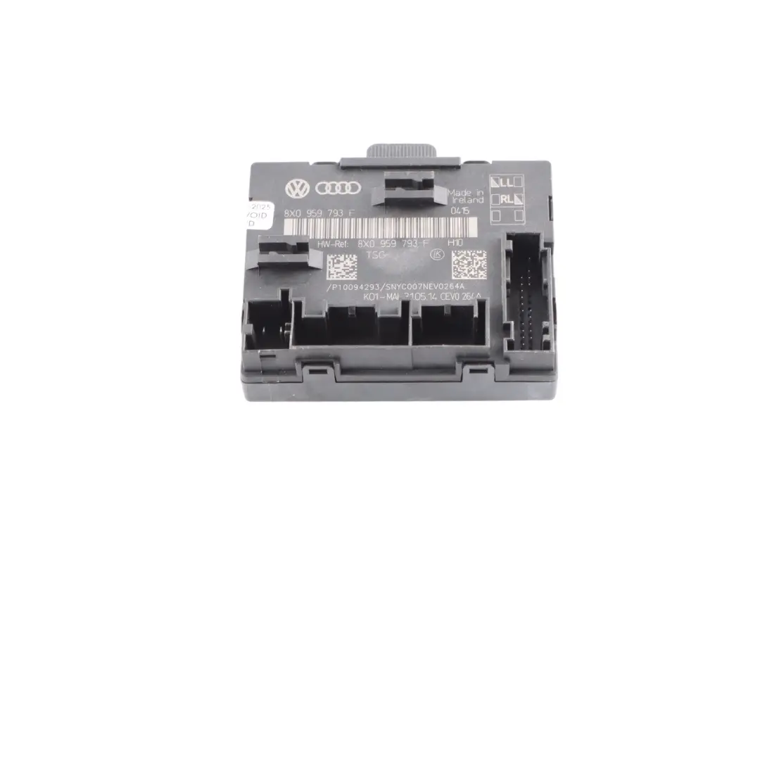 Front Door Module Unit Control Driver's Side Right O/S Audi A1 8X - SKU 8X0959793F - Part number 8X0959793F