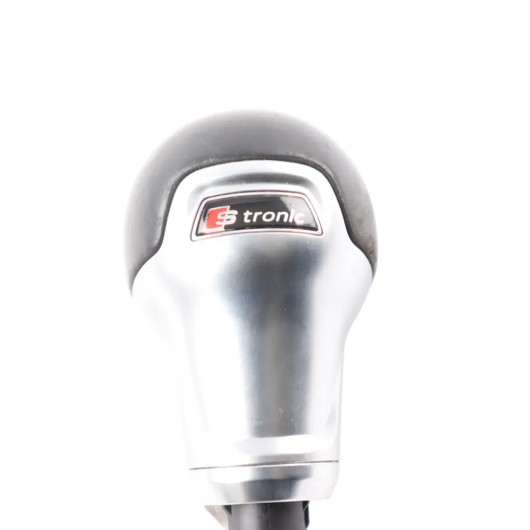 Shift Gear Knob Speed Leather S-Tronic Cover Trim to Audi A1 8X with Part number 8X2713139G Audi A1 8X Shift Gear Knob Speed Leather S-Tronic Cover Trim - SKU 8X2713139G-1 - Part number 8X2713139G